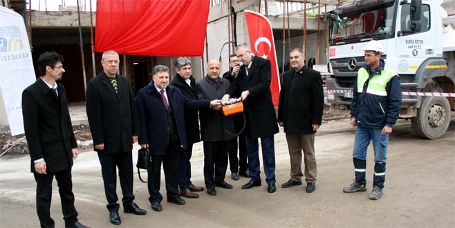 Kademe binasının temeli atıldı