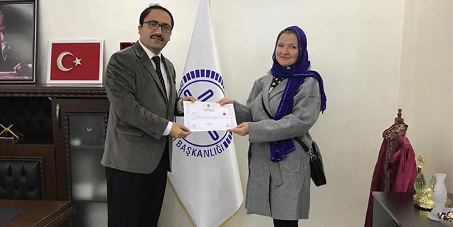 Ukrayna’dan Bursa’ya misafirliğe geldi! Müslüman oldu