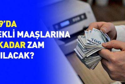 2019’da emekli maaşlarına ne kadar zam yapılacak?