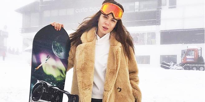 Başak’ın Uludağ keyfi