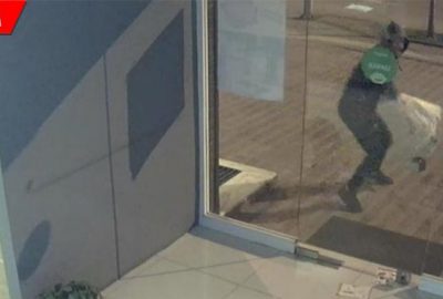 Hırsızı canından bezdiren o anlar kamerada