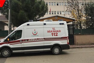 Depremden korkan liseli fenalaştı