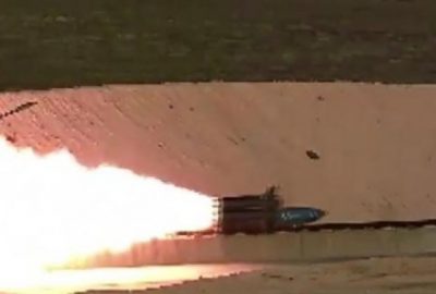 Bir tonluk bomba ses hızını aştı, hedefi deldi