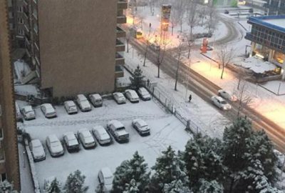 Bursa’da kar yağışı