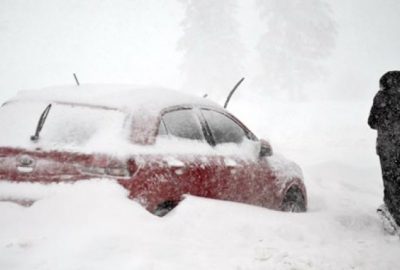 Zirvede kar kalınlığı 1 metreyi geçti