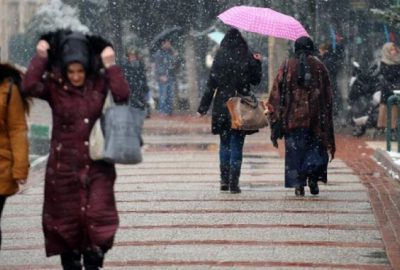 Bursa’da kar yağışı