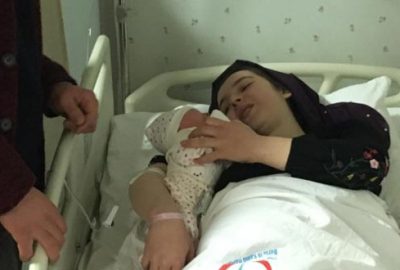 İnegöl’de yeni yılın ilk bebeği dünyaya geldi