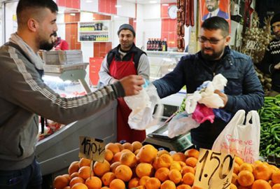 10 poşet getirene 1 kilo portakal