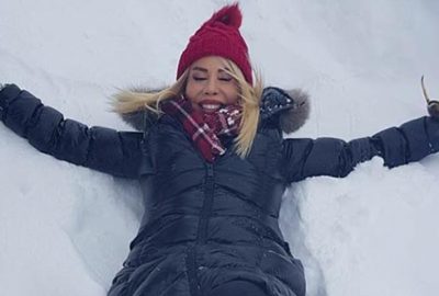 Linet’in Uludağ keyfi