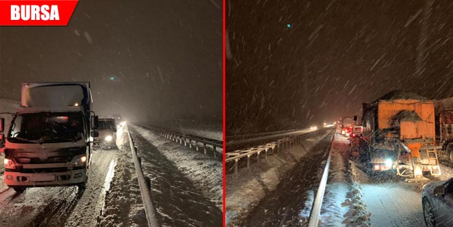 Kar yağışı ulaşımı aksatıyor
