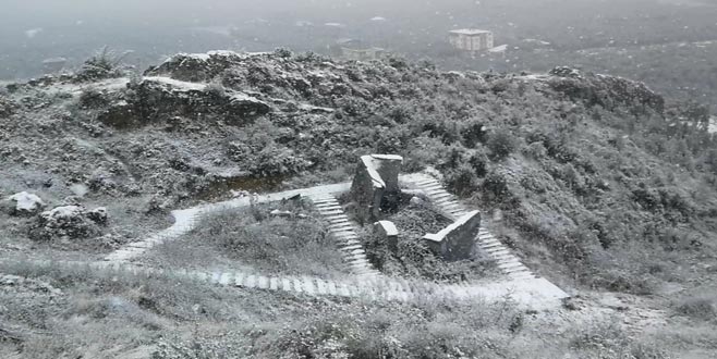 İznik beyazlara büründü