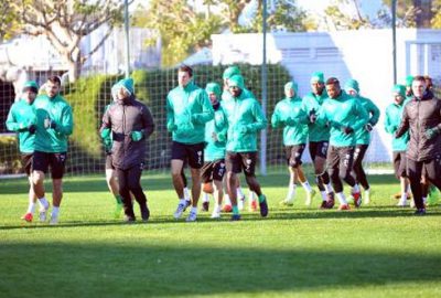 Bursaspor soğuk havada kondisyon depoladı