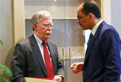 Bolton: Türkiye ile askeri düzeydeki görüşmeler sürecek