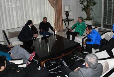 Lucescu’dan sürpriz ziyaret