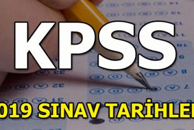 KPSS ne zaman yapılacak? ÖSYM 2019 sınav takvimini yayınladı!