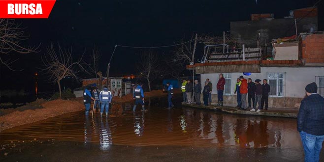 Su seviyesi yükselince önlem alındı