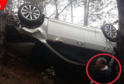 Köpeğe çarpmadı ama…