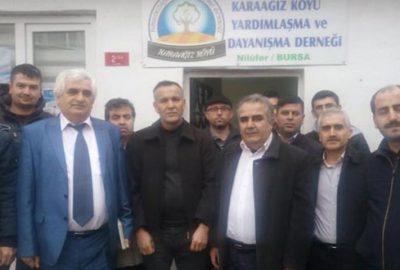 Karaağız köylülerine destek ziyareti