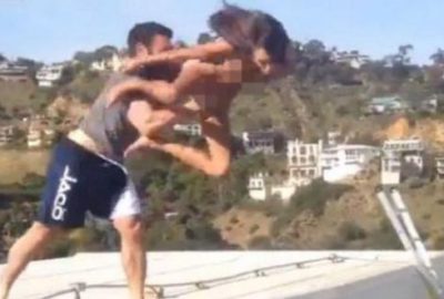 Ünlü playboy çatıdan çıplak model fırlatmıştı! Şimdi de…