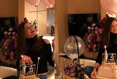 Ebru Şallı doğum gününü kutladı!