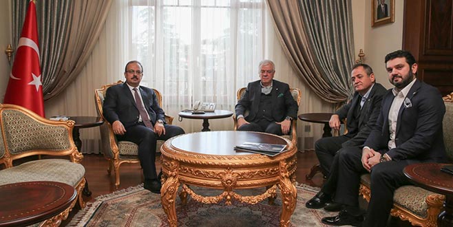 Vali Canbolat’a ziyaret Vali Canbolat’a ziyaret