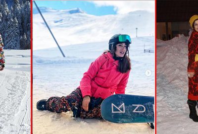 Ünlülerin Uludağ çıkarması