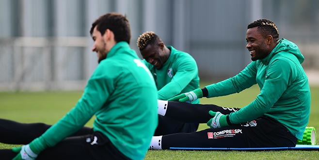 Bursaspor, Kayserispor maçı hazırlıklarına başladı