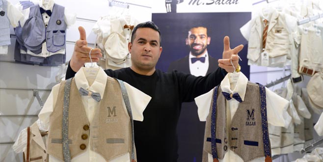 Bursa’da üretilen ‘M. Salah’ markalı ürünlere Arap ilgisi