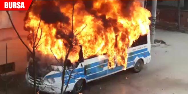 Bir anda alev aldı, facianın eşiğinden dönüldü!