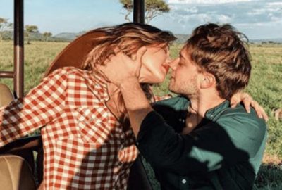 Dünyaca ünlü model, Türk iş adamıyla birlikte!