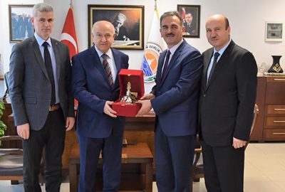 Kaymakam Karakuş’tan veda ziyareti