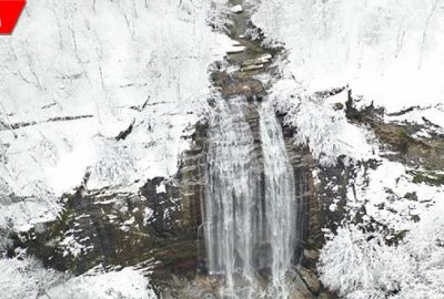 Muhteşem manzara havadan böyle görüntülendi