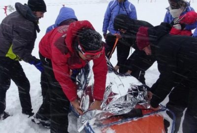 Uludağ’da nefes kesen kurtarma operasyonu
