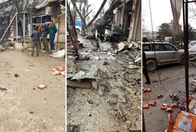 Münbiç’teki patlama sonrası ilk görüntüler