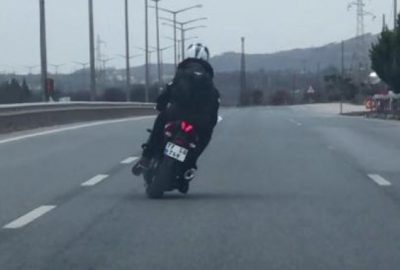 Trafik magandaları kameralara yakalandı