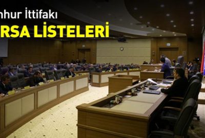 Cumhur İttifakı Bursa listeleri