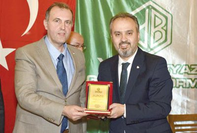 Başkanı ağırladılar