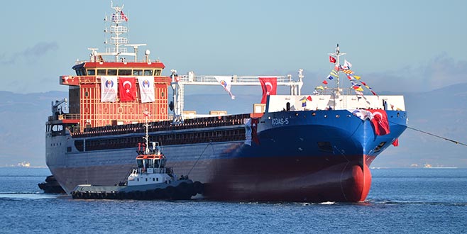 15 ayda yerli gemi üretildi