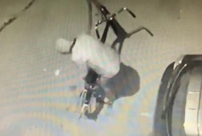 Bisiklet hırsızlığı güvenlik kamerasına yansıdı