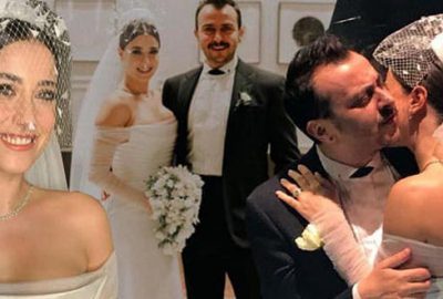 Ünlü çiftin düğününde Bursalı oyuncu dansıyla olay oldu!