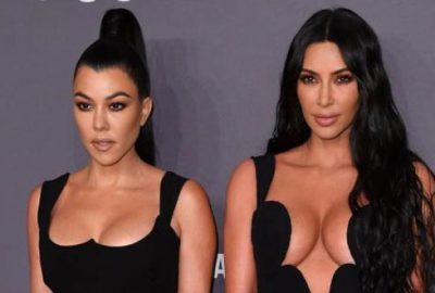 Kardashian, göğüs dekoltesiyle sınırları zorladı!