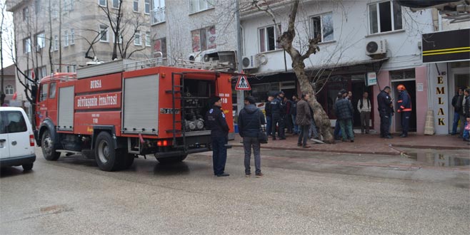 İnegöl’de korkutan yangın İnegöl’de korkutan yangın