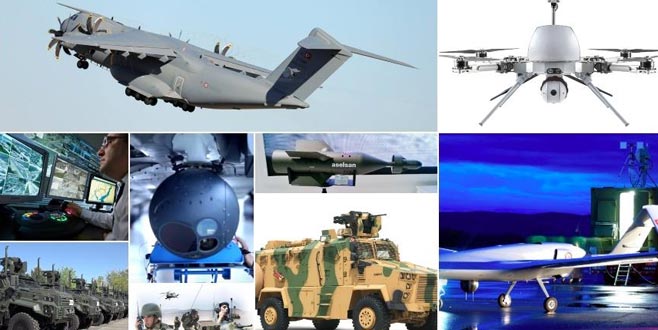 Savunmaya yerli üretim damga vurdu