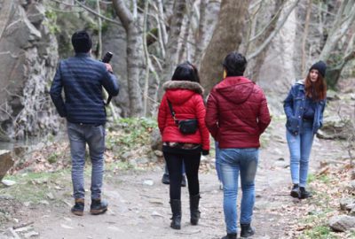 Doğal güzellikleri fotoğraflıyorlar