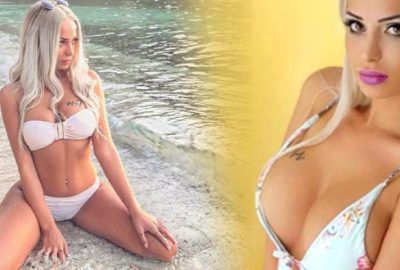 Sosyal medya fenomeni bu kez de soyunup sokağa çıktı!