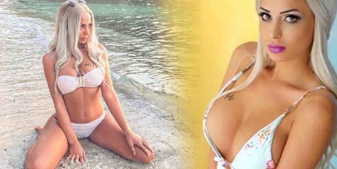 Sosyal medya fenomeni bu kez de soyunup sokağa çıktı!