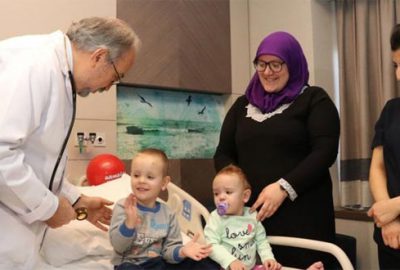 Kalp hastası Bosnalı iki bebek, Türkiye’de sağlığına kavuştu