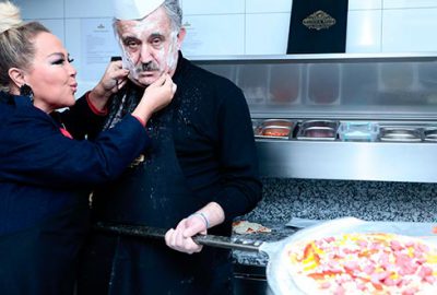 Safiye ve Faik’ten aşk pizzası 
