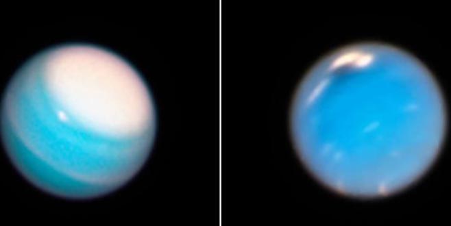 Neptün ve Uranüs’teki dev fırtınalar görüntülendi