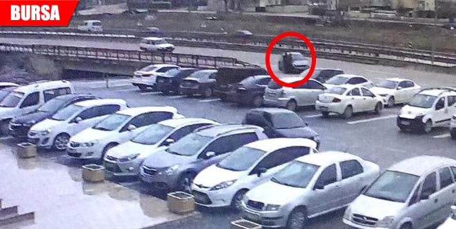 İnegöl’deki kaza kamerada İnegöl’deki kaza kamerada